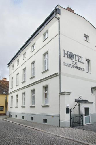 Exterior view, Hotel zur Kulturweberei in Finsterwalde
