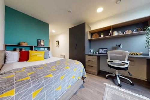 For Students Only Private Bedrooms with Shared Kitchen, Studios and Apartments at Canvas Walthamstow in London