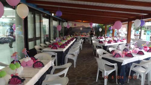 Restaurant, Hotel Le Palme in Sabaudia