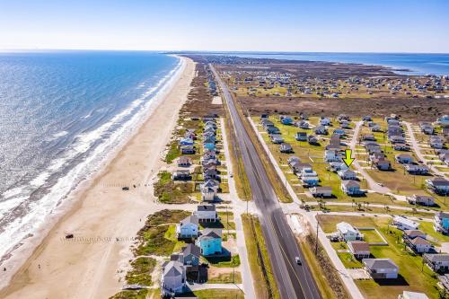 Relax, Beach in Galveston, USA