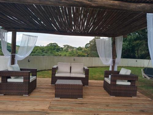 Jagatud salong / TV-ala, HOTEL FAZENDA PACIENCIA in Santana dos Montes