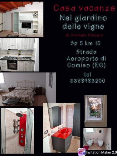 CASA VACANZA NEL GIARDINO DELLE VIGNE gîte à louer Chiaramonte Gulfi