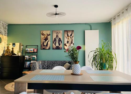 Les Perdrix - Appartement terrasse et jardin