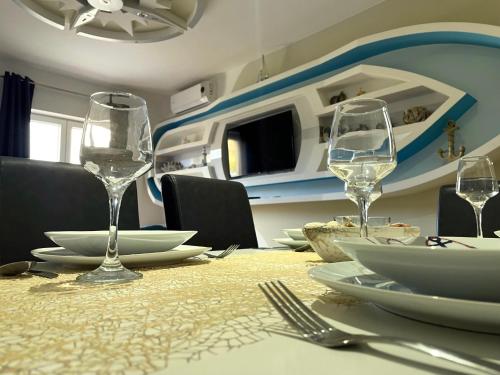 Faciliteiten, Harbor apartments in Pobri