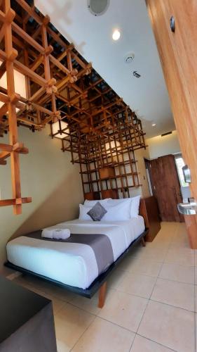 1 double bed