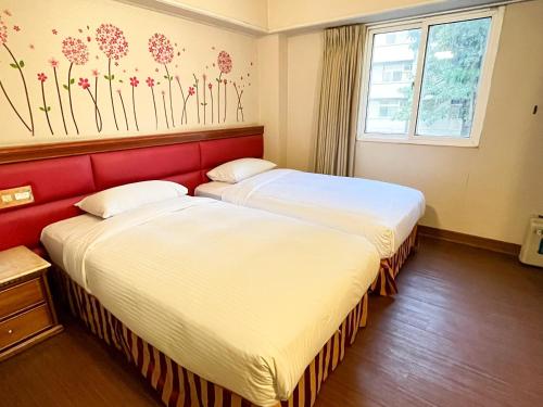 2 twin beds
