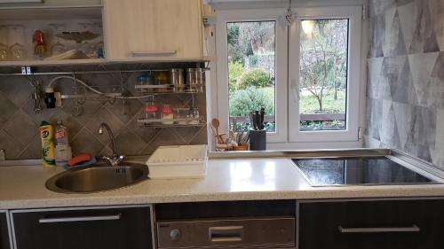 Family Stone house with magical Sea View in Lucice