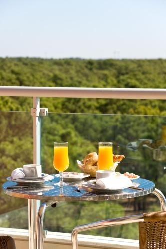 Balcony/terrace, Monte Gordo Hotel Apartamentos & Spa in Vila Real de Santo Antonio