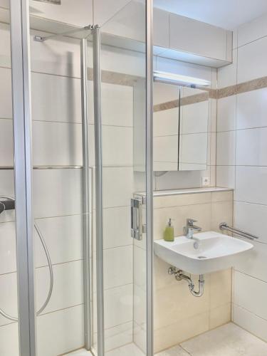 浴室, Pent - Aparthotel Crailsheim in 克賴爾斯海姆