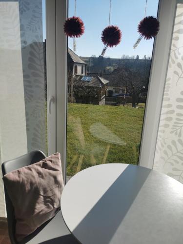 Kilátás, Ferienwohnung am Felsenkeller in Ebrach