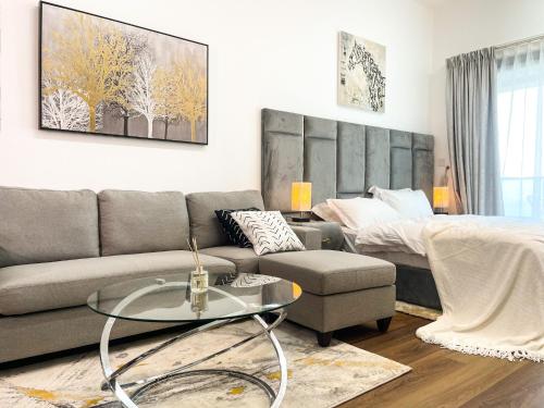 Luxury Studio Apartment Close to JBR Beach&Yacht Club&Metro-Available Airport Shuttle, Dubái (foto 2)
