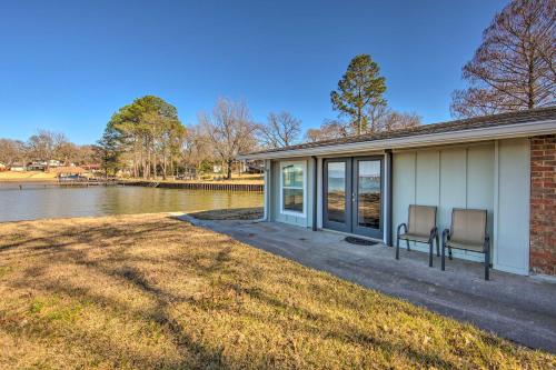 Cottage with Scenic Deck on Cedar Creek Reservoir!