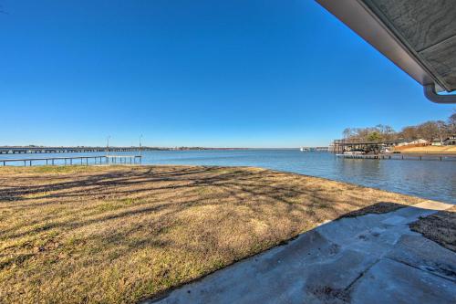 Cottage with Scenic Deck on Cedar Creek Reservoir!