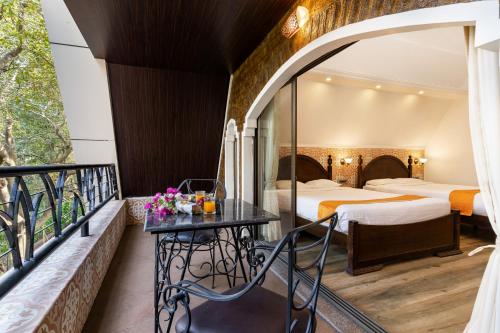 Balkons/terase, Valley View Grand Resort, Panhala - Premium Resort Hotel in Panhala in Panhala
