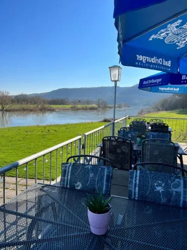 Camping am Bootshaus in Beverungen, Deutschland