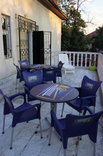 balkon/terras, Mosaico Alfetta Hostel in Timisoara