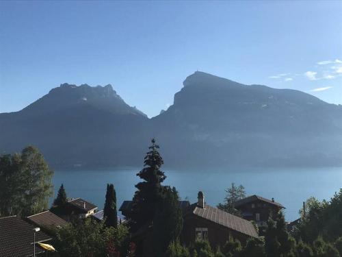 Herrlicher Blick auf Berge und See - Apartment - Faulensee