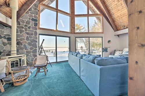 Dreamy Lake Skegemog Retreat Boat, Ski and Sip! in Williamsburg, USA