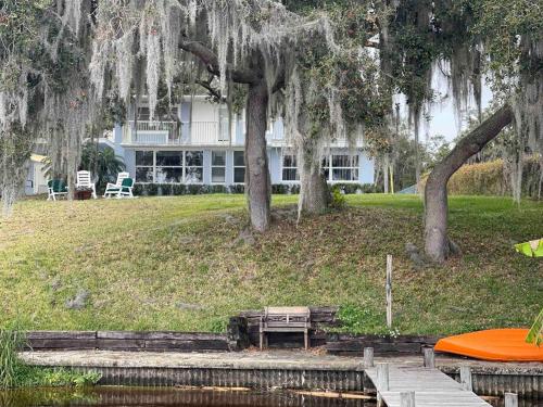 Peaceful 3 bedroom Lake Front Home on 1 acre