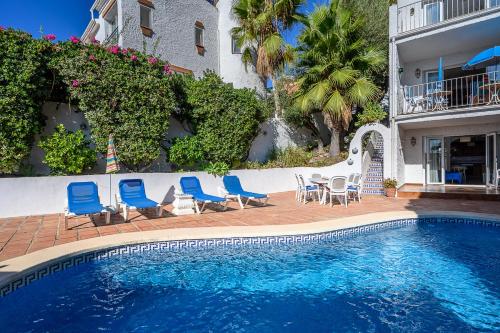 Villa Chimenea with pool and lovely garden 1