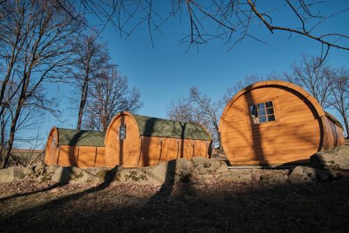 Viking houses Strnadovský Mlýn