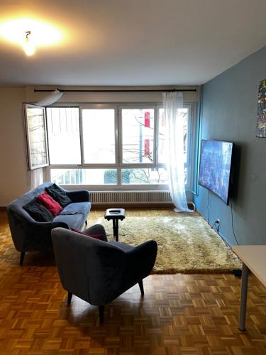 Beautiful Large Studio in center of Geneva Free Wifi, Genewa (zdjęcie 2)