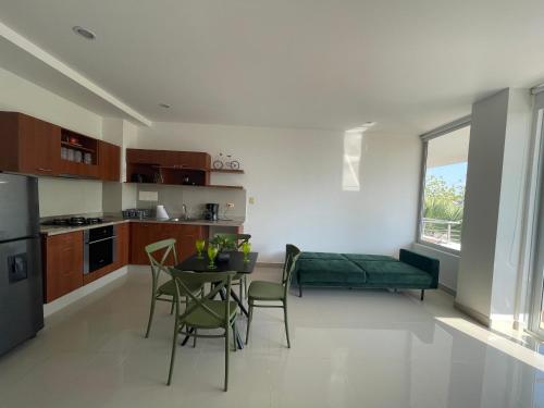 Kitchen, Condominio Campestre Laguna Club Cartagena in Punta de Canoa