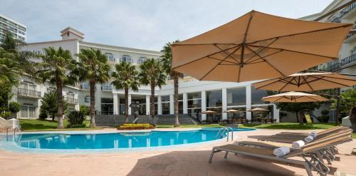 Swimming pool, Camino Real Angelópolis in Puebla