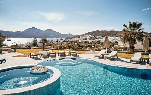 View, Santa Maria Luxury Suites & Spa in Milos Island