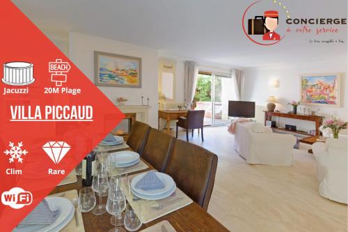 Villa Picaud - Jacuzzi - 50M plage - Unique Centre Cannes