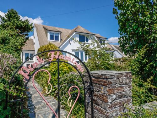 Pink Flamingo, Looe, West Looe, Cornwall