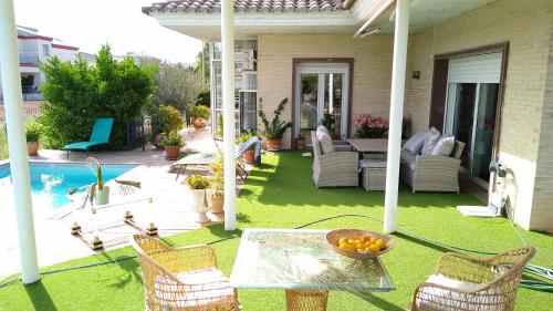Villa los Angeles Piscine privée 16 pers