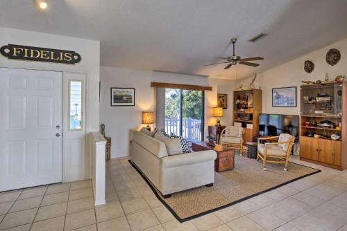 Private Pool and Deck Canalfront St James City Home in Saint James City