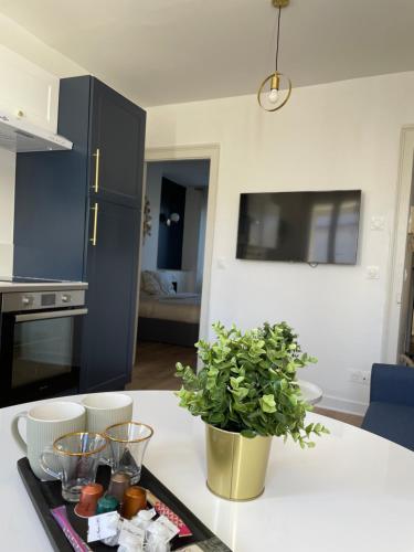 L'Appartement Bleu - Logement cosy - Cœur de ville in 杜埃