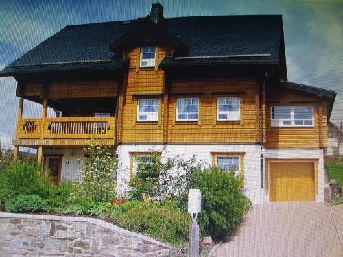 Viesnīcas āriene, Berglodge für 10 Personen mit Sauna und Yacuzzi (Berglodge fur 10 Personen mit Sauna und Yacuzzi) in Sehmatal