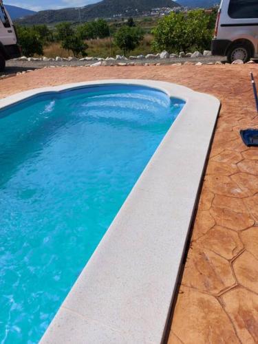  Andalusian farmhouse with barbecue, pool and wifi in Málaga