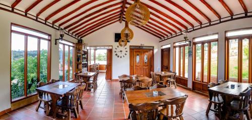 مطعم, Hotel Campestre Cordillera de los Andes in Villa De Leyva