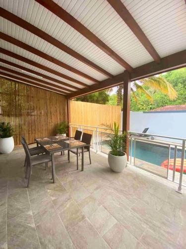 Villa de 2 chambres avec piscine privee terrasse et wifi a Le Gosier