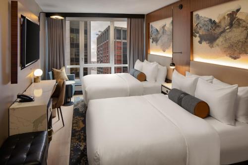 2 double beds