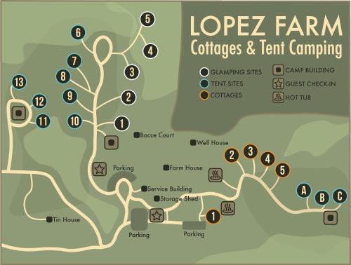 Lopez Farm Cottages & Tent Camping