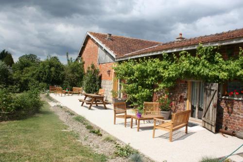 Balkons/terase, Au Passage des Grues in Drosnay