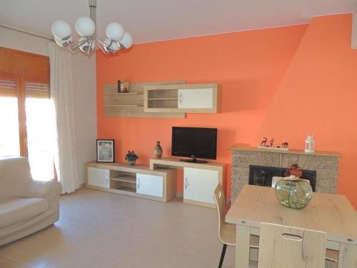 Közös társalgó / TV, Vivienda El Olivo in Valderrobres