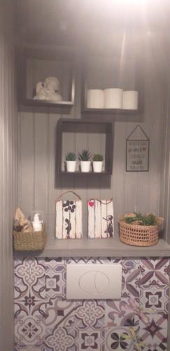 ห้องน้ำ, Maison cosy à Ury (Maison cosy a Ury) in อูรี