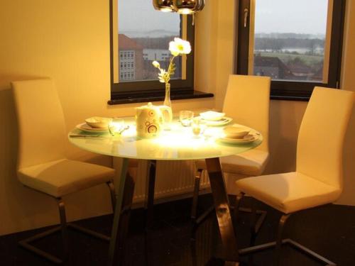 設施, Ferienwohnung im Wasserturm, Gustrow in 古斯特羅