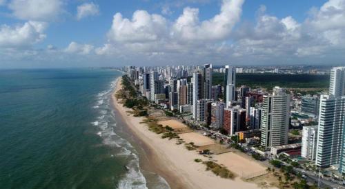 Flat BV - Apart-Hotel nº 507 no Condominio BEACH Class EXECUTIVE - Apartamento na Beira-Mar do Recif Over view