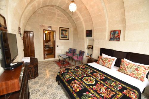 Canela Cave Hotel - Cappadocia Room Type - Standard Triple Stone Room