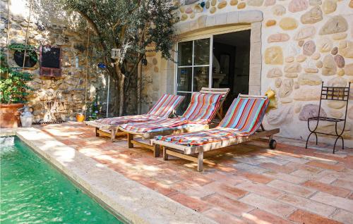 Lovely Home In Roujan With Outdoor Swimming Pool