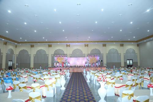 Banquet hall, Gadiraju Palace Convention Centre & Hotel in MVP Colony