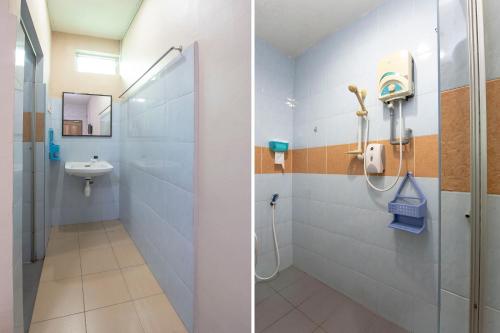 Bathroom, SPOT ON 90305 HEN HEN HOTEL in Senai / Airport