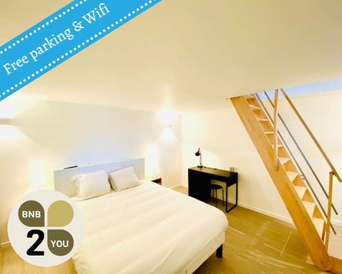 Bnb2you Duplex Apartment At the gates of Geneva gîte à louer Sergy